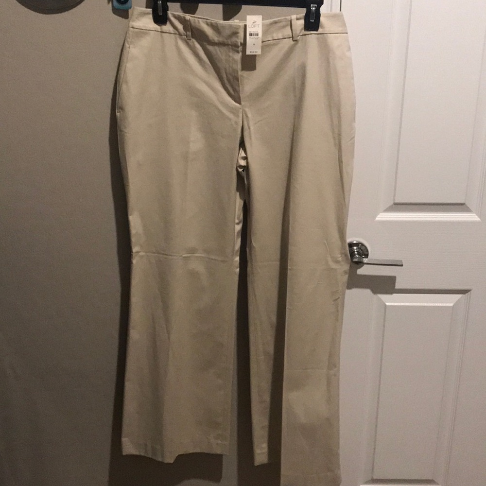 Ann Taylor Loft khaki pants